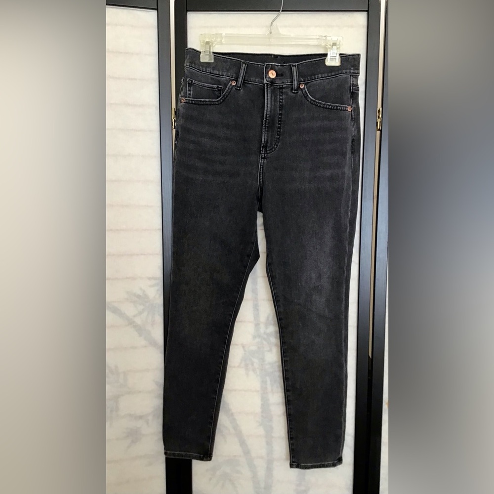 Express black skinny jeans